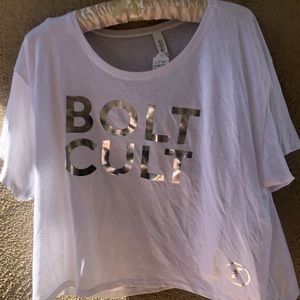 Bolt clut top cotton tee